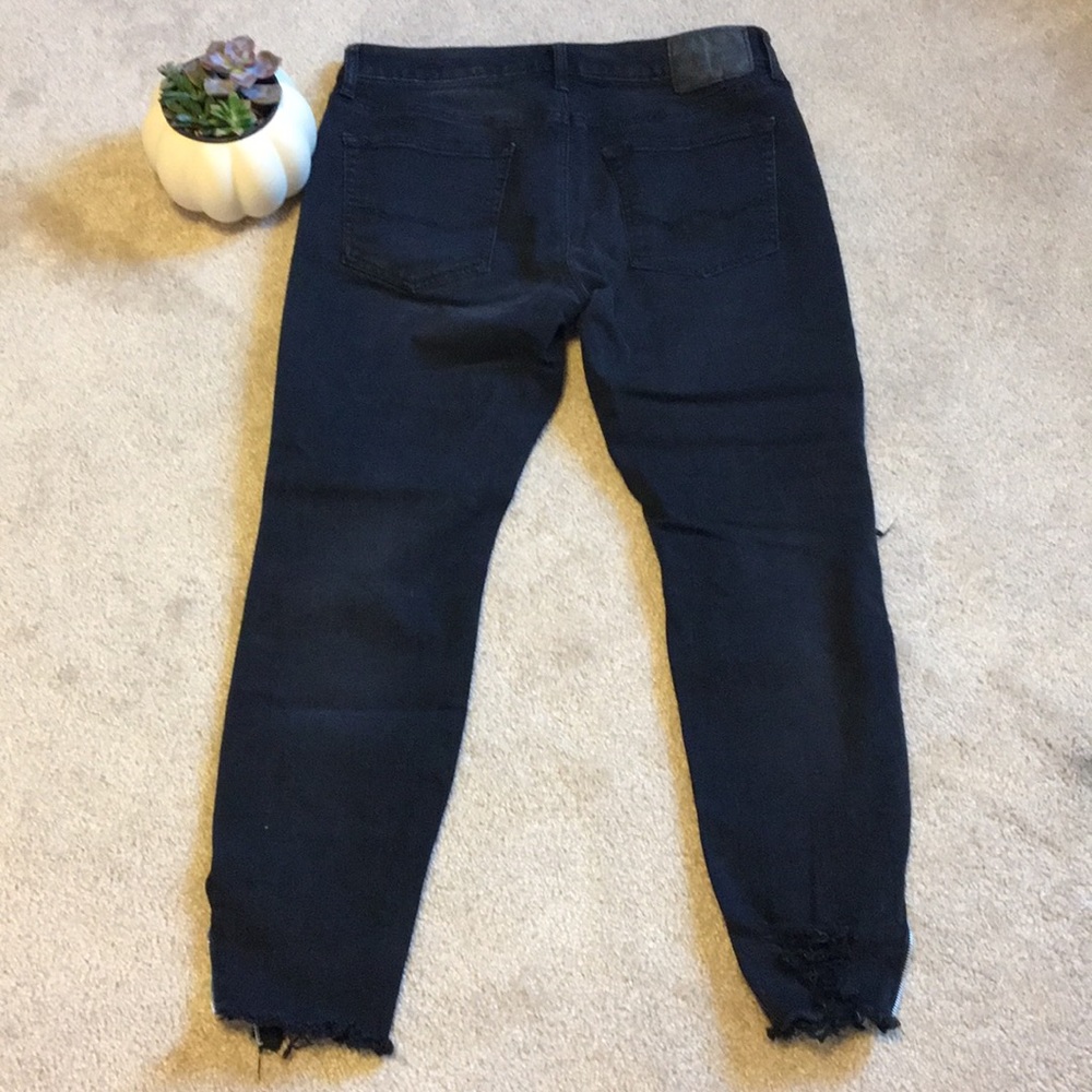 American Eagle Ankle Zipper Jeans - Picture 5 of 8